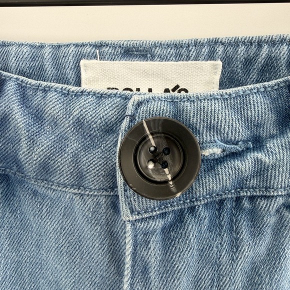 Rolla Slim Sailor Straight Leg Pants in Medium Wash Denim Size 25 - Picture 8 of 13